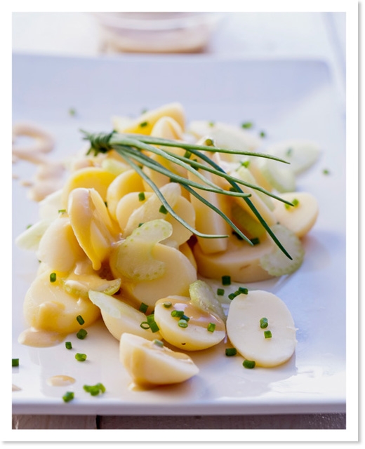 Kartoffelsalat mit Staudensellerie 