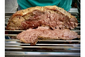 Roastbeef im Räucherofen